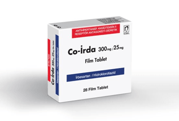 CO-IRDA 300 MG /25 MG 28 FILM TABLET